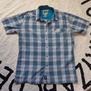 Kuhl Plaid Button-Up